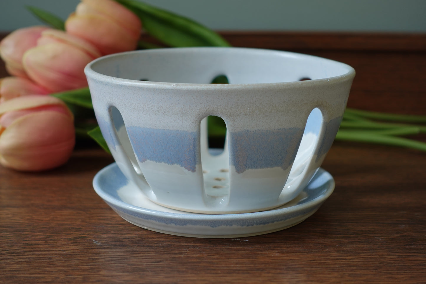 Berry Bowl With Saucer