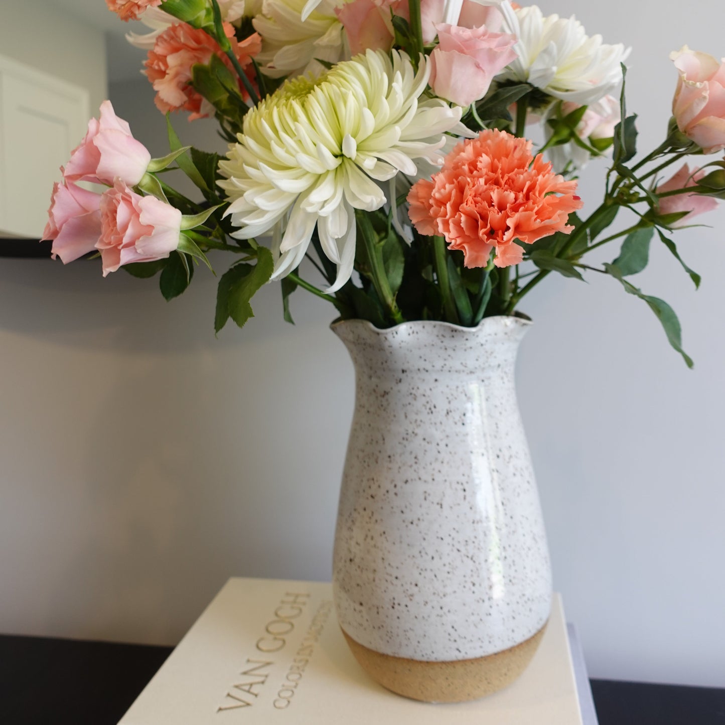 Fluted Flower Vase