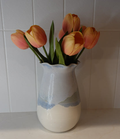 Fluted Flower Vase (Seconds)