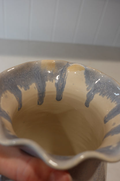 Fluted Flower Vase (Seconds)