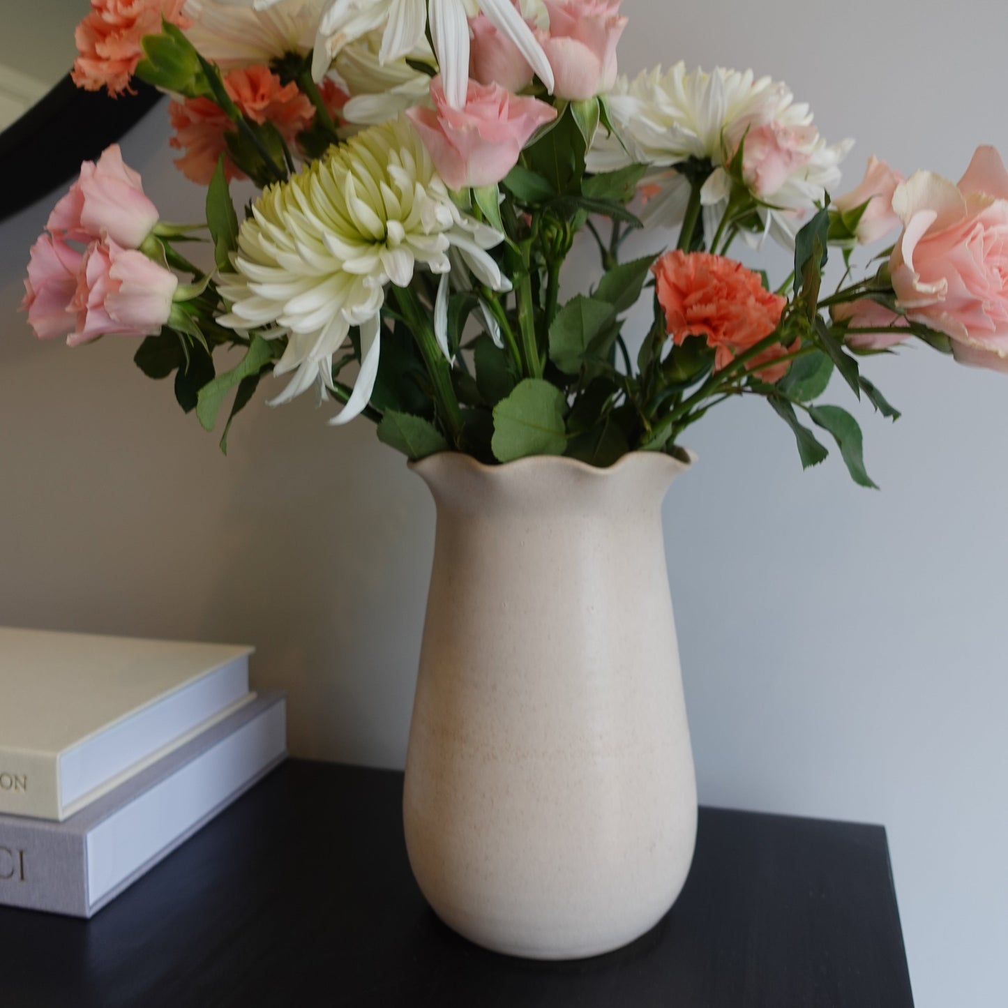 Fluted Flower Vase