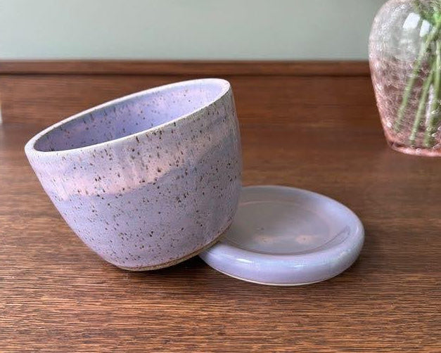 Small Planter with Bubble Saucer (Seconds)